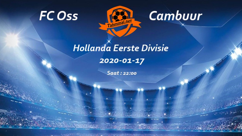 FC Oss - Cambuur 17 Ocak Maç Tahmini ve Analizi